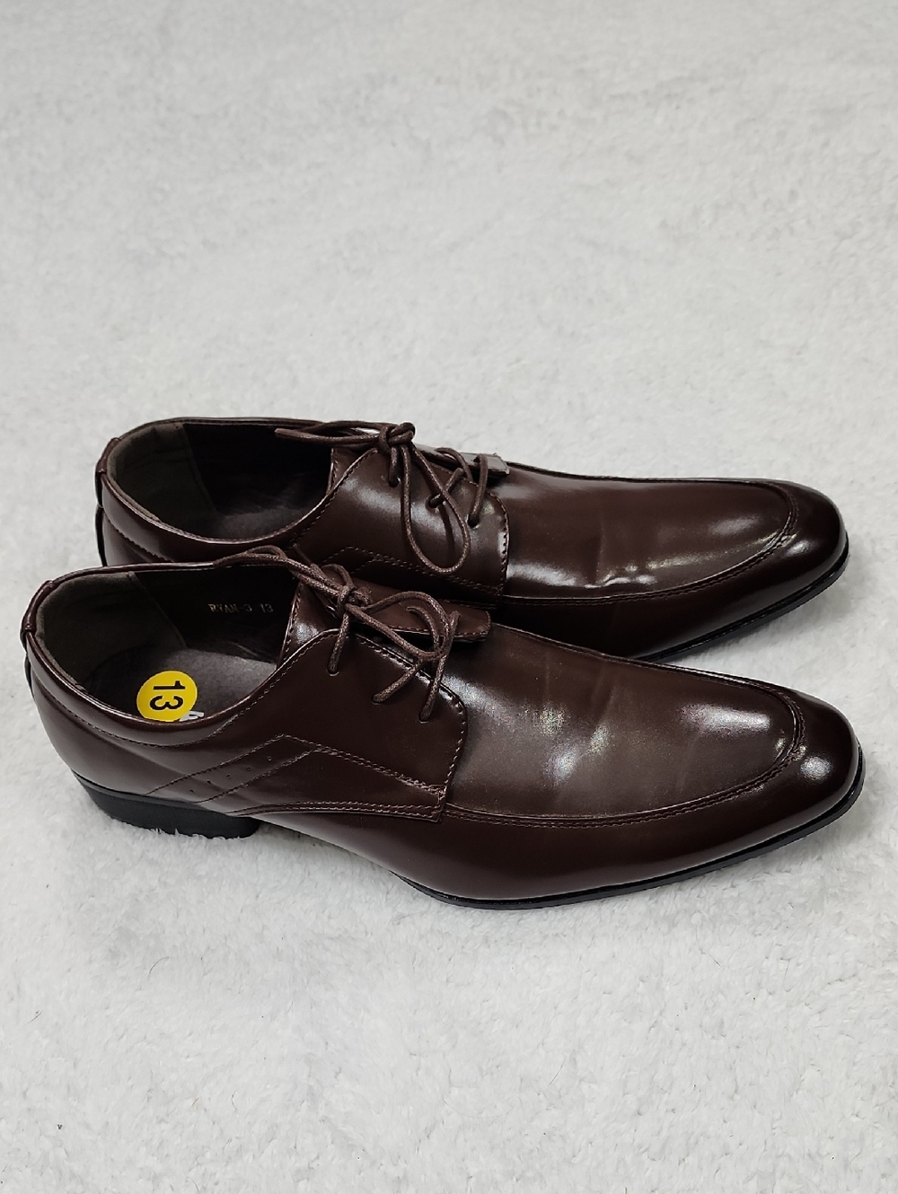 Men's Edition By Forever Link Brown Ryan-3K Slip Resistant Dress Shoes